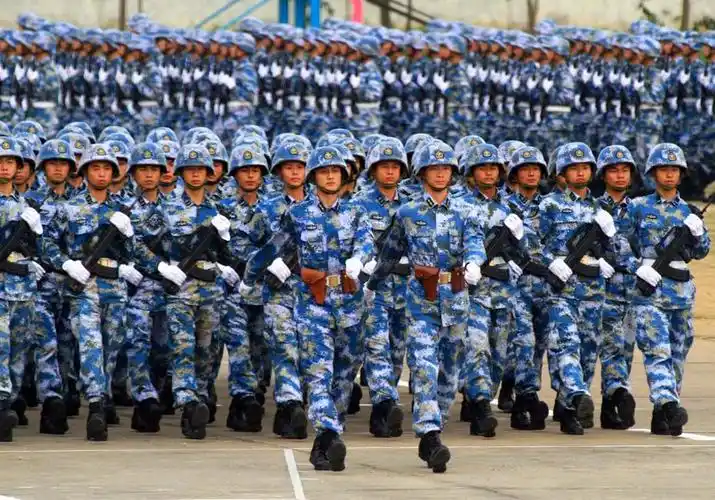 海军陆战队实战演习 庆祝成立30周年