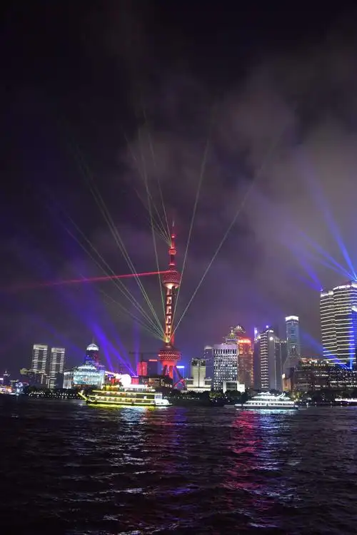上海东方明珠夜景