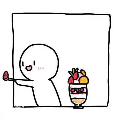 方框小人情侣头像一对最新白框手绘头像图片