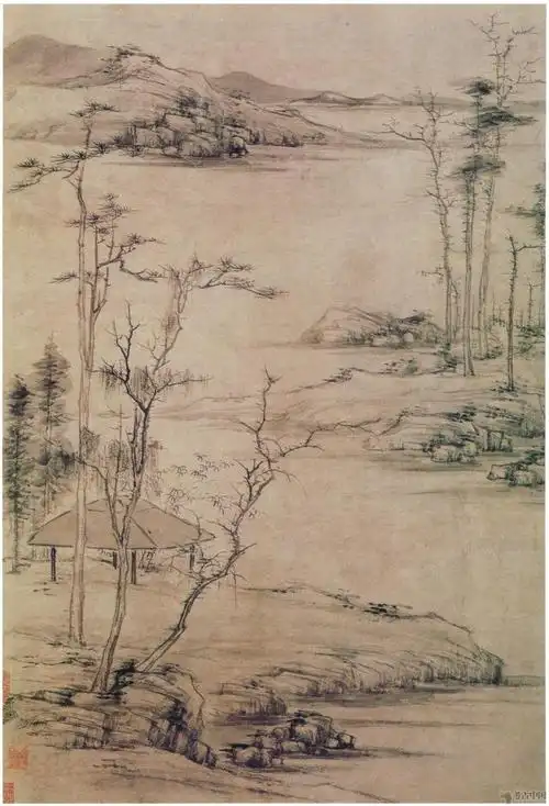 倪瓒传世山水画集合