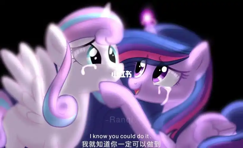 "我就知道你一定可以做到"#小马宝莉  #紫悦  #风雪之心  #伪正剧画的