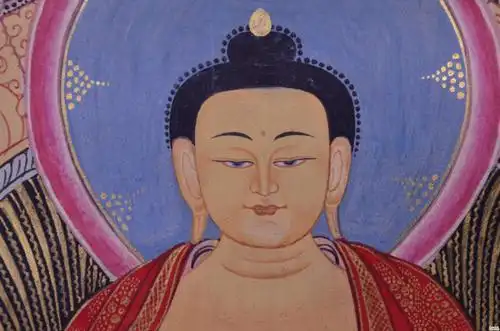 十年前唐卡 释迦牟尼佛 - 堆糖,美图壁纸兴趣社区