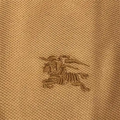 burberry/博柏利 经典战马刺绣图案 polo t恤 短袖灰色/土黄色/深蓝色