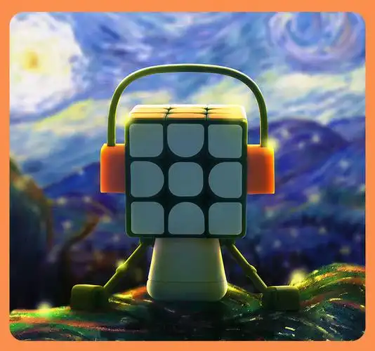 giiker计客超级魔方i3se三阶智能蓝牙儿童app教学竞速磁力魔方礼盒抖