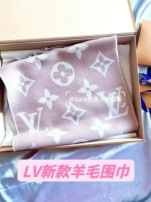 lv路易威登新款羊毛围巾
