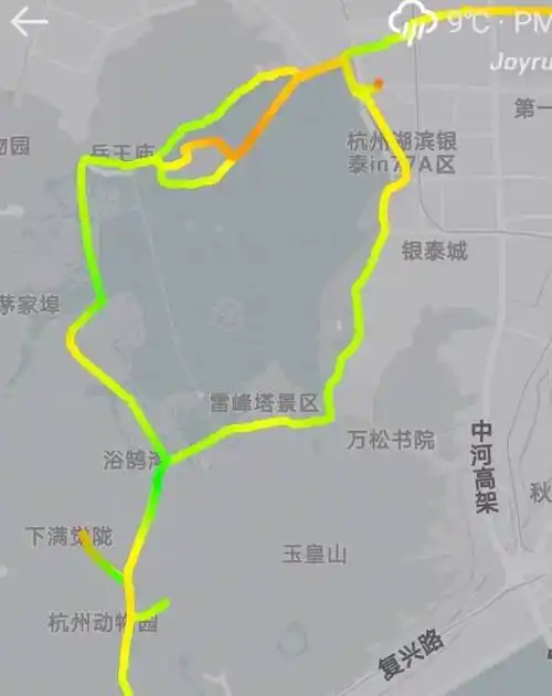 杭州人最爱跑的西湖玫瑰线有变动!