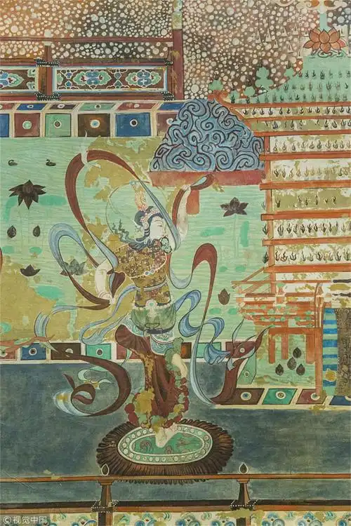 敦煌石窟初唐220窟北壁药师经变精美绝伦