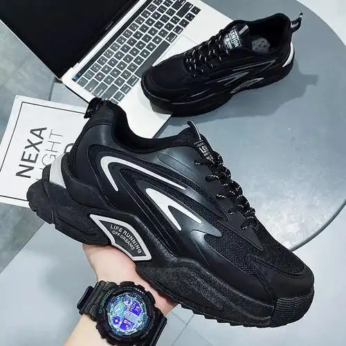 2021新款男鞋秋季潮流百搭学生冬季运动休闲跑步老爹ins潮鞋