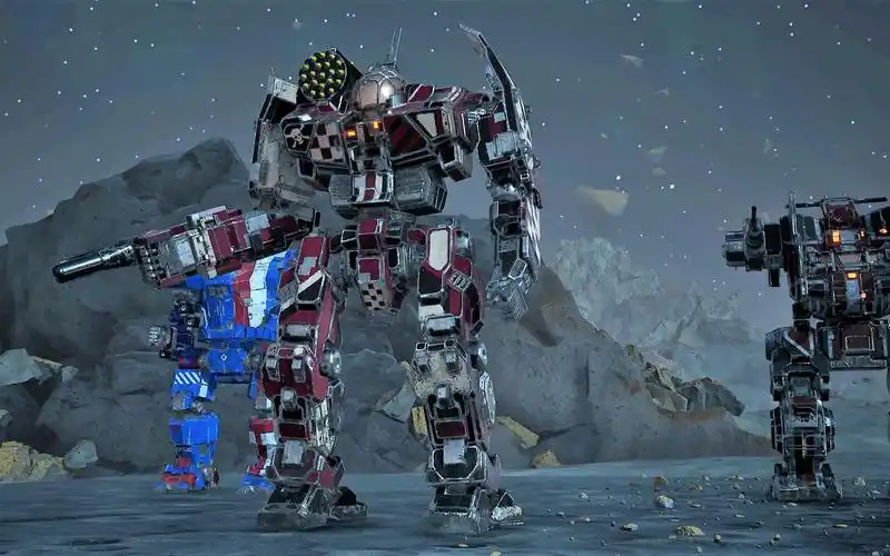 【uhd4k】65吨级机甲griffin grf-1n超屌的机甲射击游戏 机甲战士5