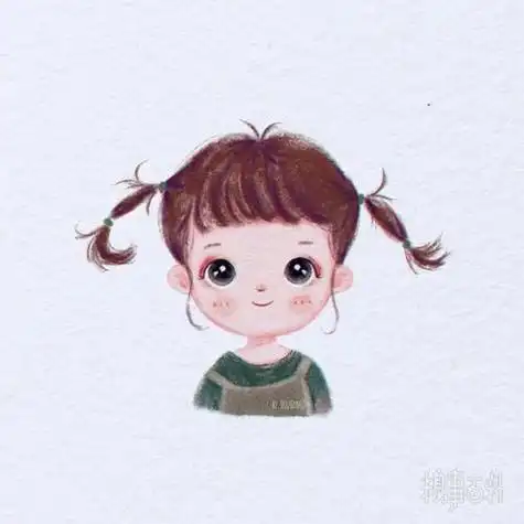 小女孩头像萌图卡通 卡通头像图片大全 -【爱个性】