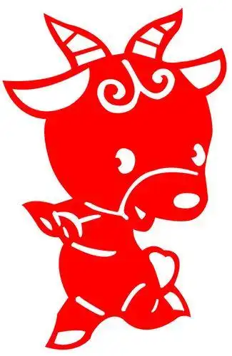 花鸟剪纸红色宣纸制作剪纸刻纸窗花动物装饰成品剪纸青岛古雅手工宣纸