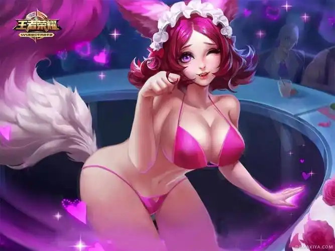 王者荣耀女英雄妲己去衣福利图