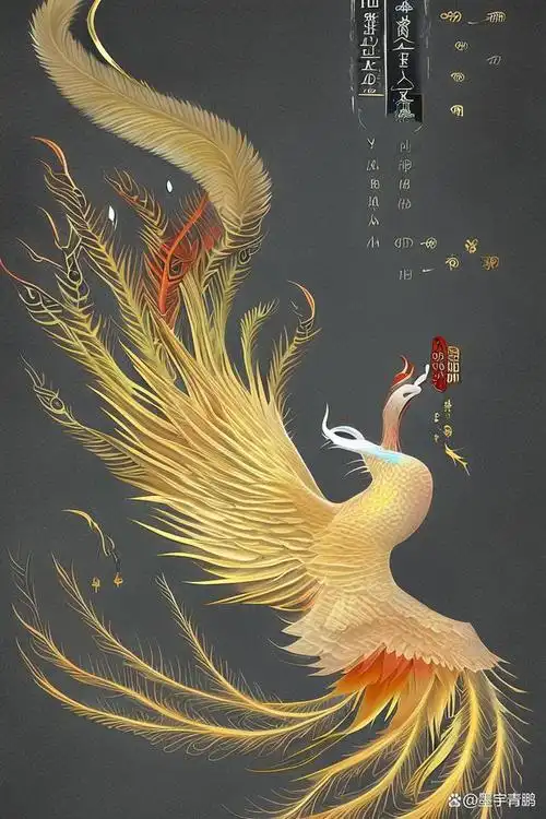 凤皇也就是"凤凰",古代传说中的百鸟之王.