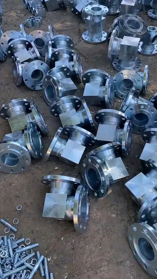 沈阳添昊高压气体管件焊接法兰弯头-度小视