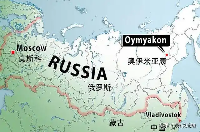 为什么俄罗斯最冷的地方不在北极圈内,而是离北极圈很远的奥伊米亚康?