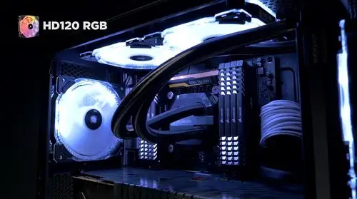 美商海盗船(uscorsair)sp120 rgb led 3颗装带控制器 多彩灯光 高性能