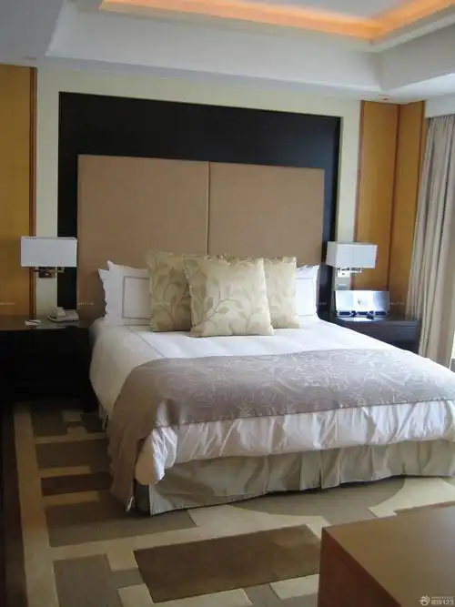 最新小型酒店客房设计装修效果图