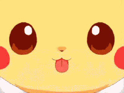 皮卡丘 吐舌头 超萌 二次元