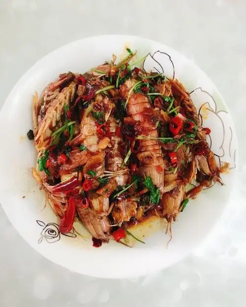 手机用户5558_i79c做的辣炒皮皮虾