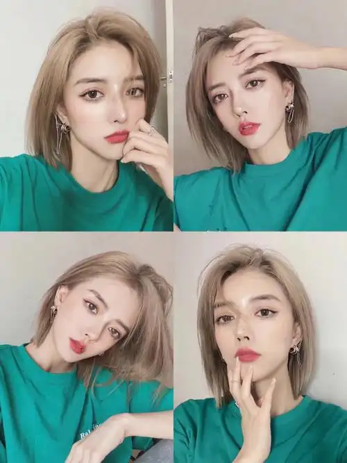 免打理锁骨发非常百搭谁剪谁好看75