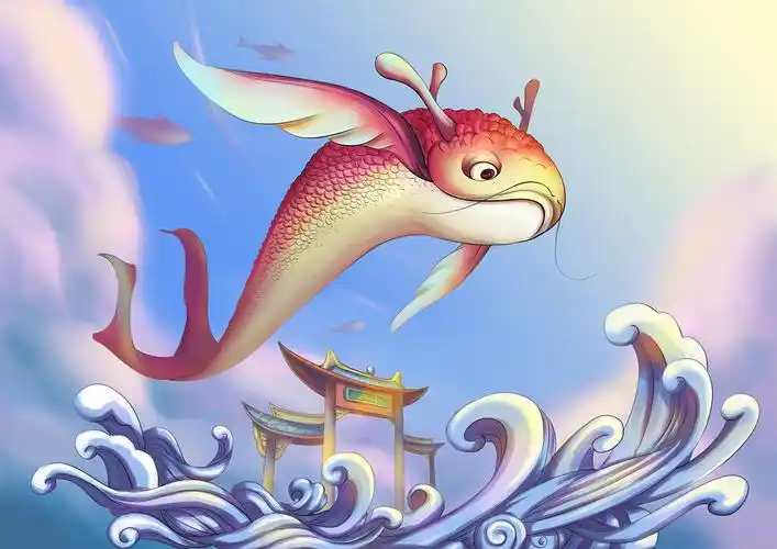 鱼跃龙门