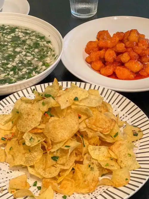 义乌美食好吃到舔手指的椒盐土豆片