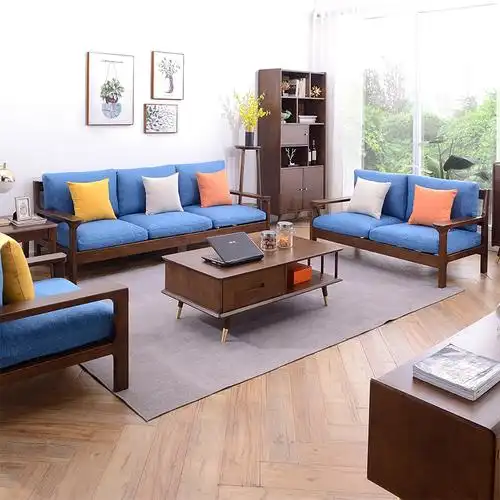 精选品牌查看更多宜家办公组合沙发超大空间原木色实木设计宝沾五金