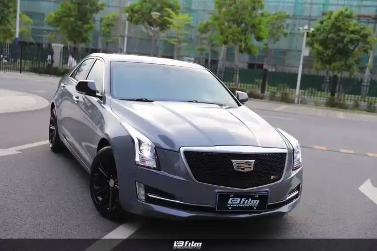 凯迪拉克ats-lbfilm改色膜高亮纳多灰_glosy_nardo_系列