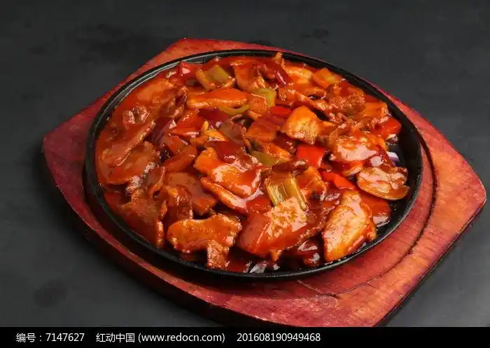 韩式铁板五花肉