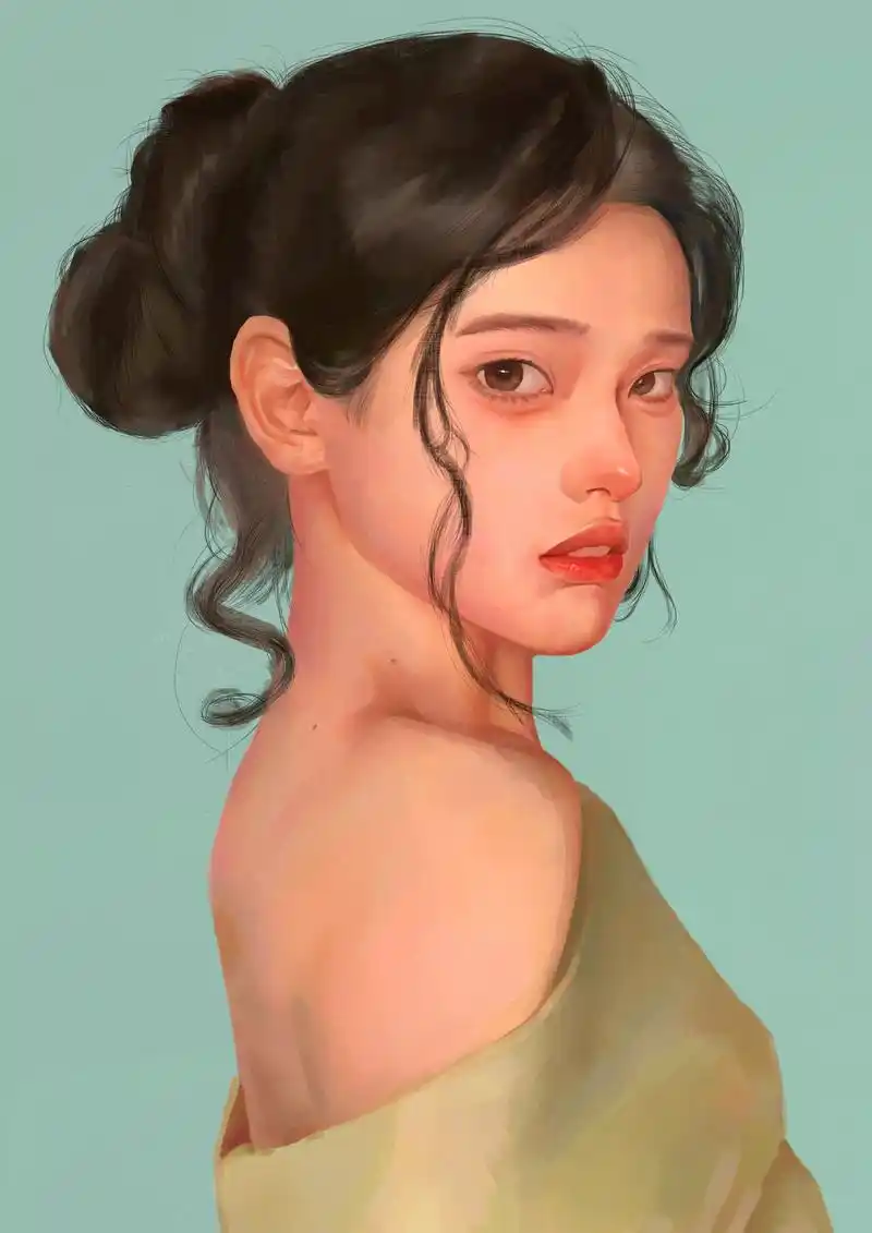 厚涂人像日常练习