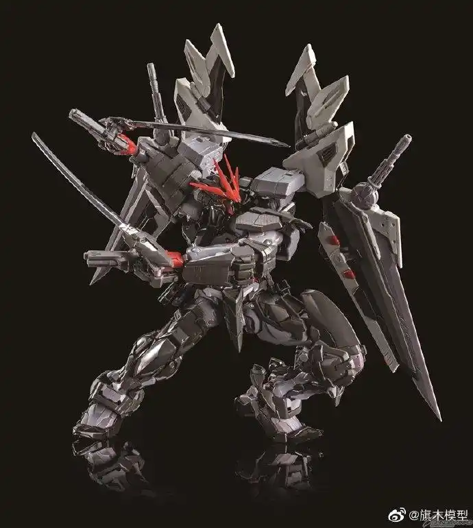 即将到货 万代 hirm 1/100 漆黑异端 高达 合金骨架,官价:17280日元