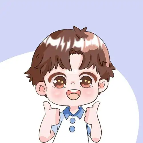 q版男生头像练习#q版人物  #q版头像