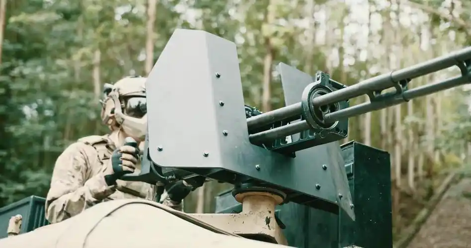 建设出品12.7毫米转管机枪