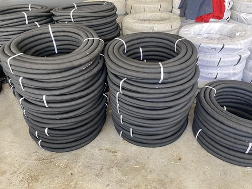 油管水胶管高压黑色夹高软管耐c热管耐橡管耐布温耐磨耐压1寸