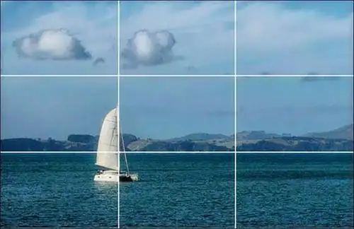 不少看似井字形构图的照片都十分悦目,其实,井字形的四个交叉点基本上