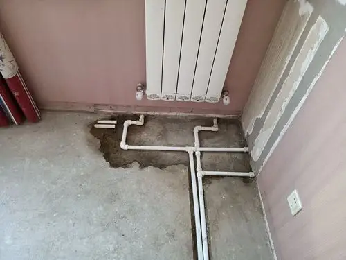 交通花园高层-东-9暖气管路图