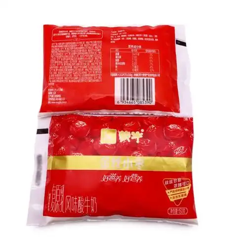 蒙牛红枣风味酸牛奶150g15袋装金丝小枣百利包复原乳红枣汁饮品