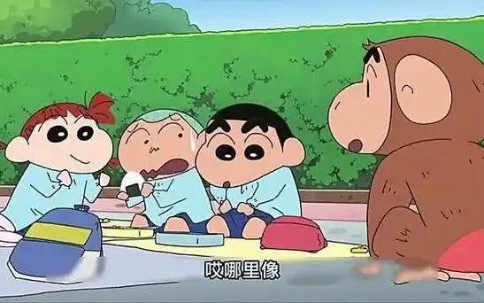 1 蜡笔小新:动物园的猴子们,是小新他们的复刻版本,连性格也一样