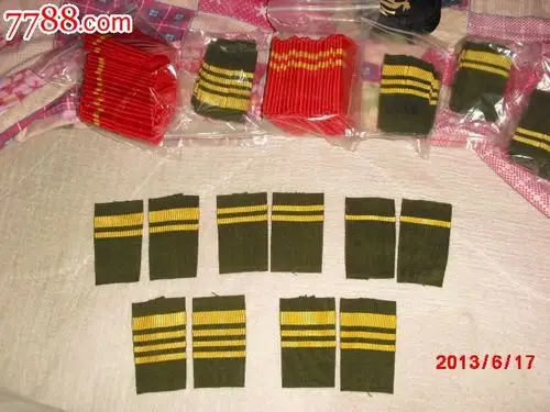 87式陆士兵退役肩章