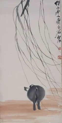 齐白石的画作凡是落款75岁的都是假画!