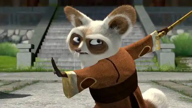 功夫熊猫1:一直醉心中国功夫的阿宝在一次偶然的机会被乌龟称作了神龙