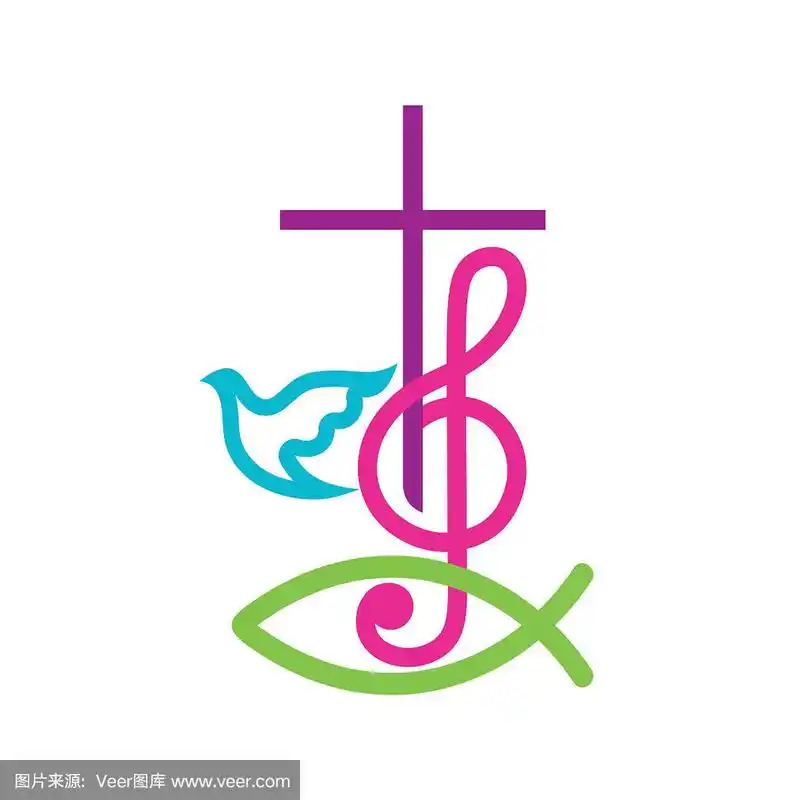 教堂标志和基督教符号