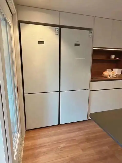 博世天鹅白嵌入式大容量冰箱