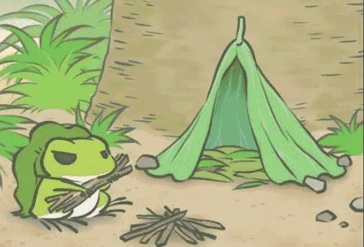 一只佛系青蛙的内心安全独白