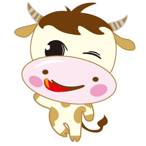 可爱奶牛图片大全