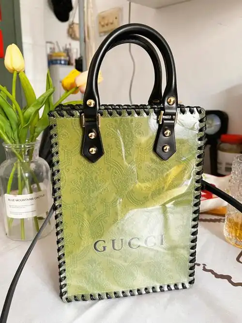 gucci购物袋diy改造