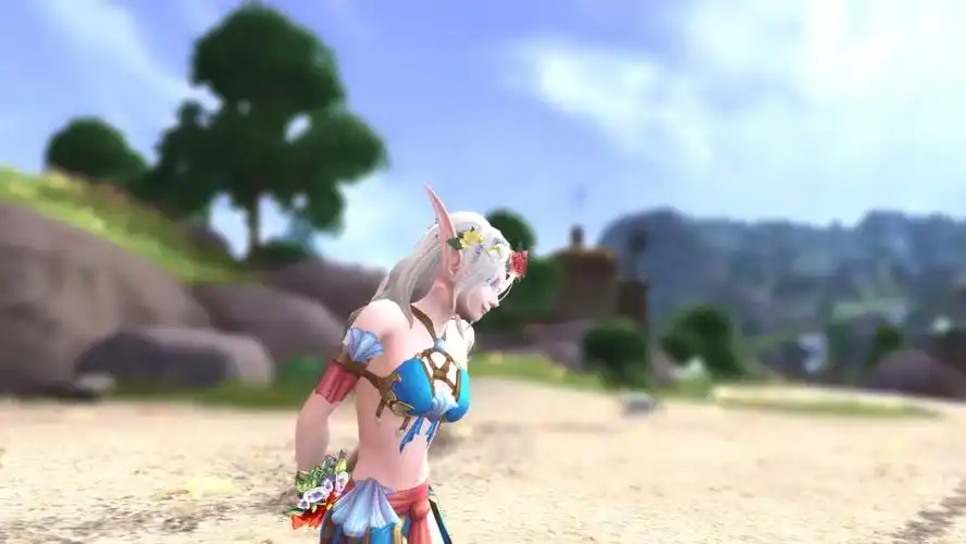 魔兽世界:6月泳装太美了,血精灵大秀美好身材