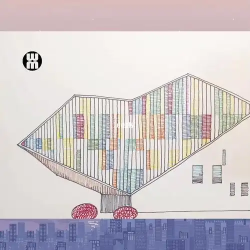 一切皆可禅绕画房子线条