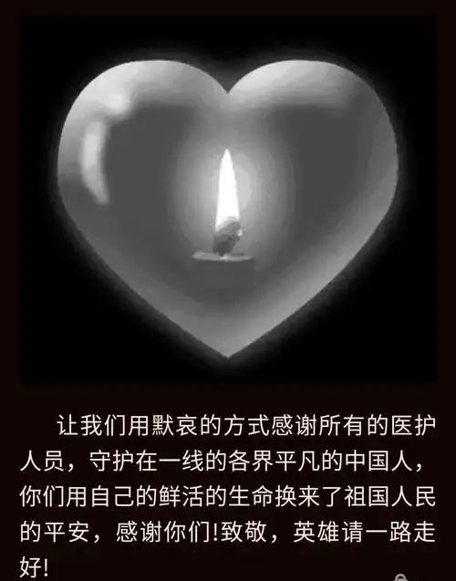 写美篇默哀礼仪: 一,表情严肃