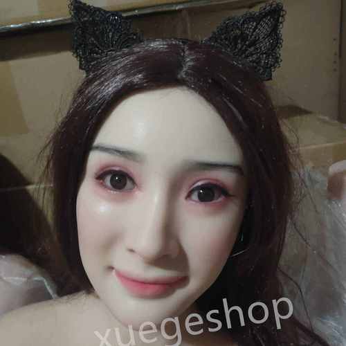 俊影实体娃娃头单头雕硅胶植发材质仿真人版老婆成人用品幂幂小9
